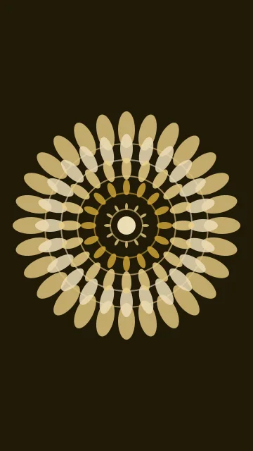 Golden Bronze mandala phone wallpaper — free HD golden bronze mobile wallpaper 1080x1920
