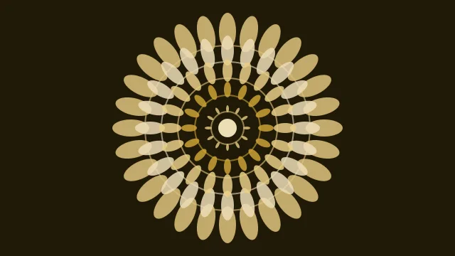 Golden Bronze mandala background — free HD golden bronze color wallpaper 1920x1080