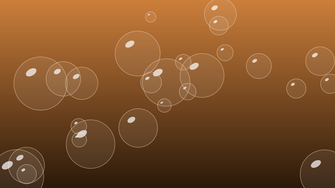 Golden Chestnut bubbles background — free HD golden chestnut color wallpaper 1920x1080
