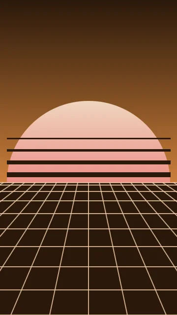 Golden Chestnut vaporwave phone wallpaper — free HD golden chestnut mobile wallpaper 1080x1920