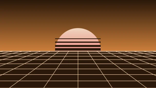 Golden Chestnut vaporwave background — free HD golden chestnut color wallpaper 1920x1080