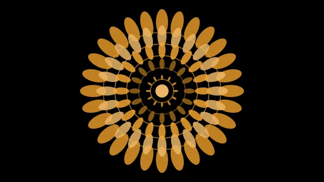 Golden Earth mandala background — free HD golden earth color wallpaper 1920x1080
