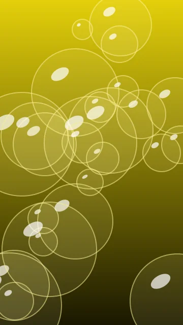 Golden Glow bubbles phone wallpaper — free HD golden glow mobile wallpaper 1080x1920