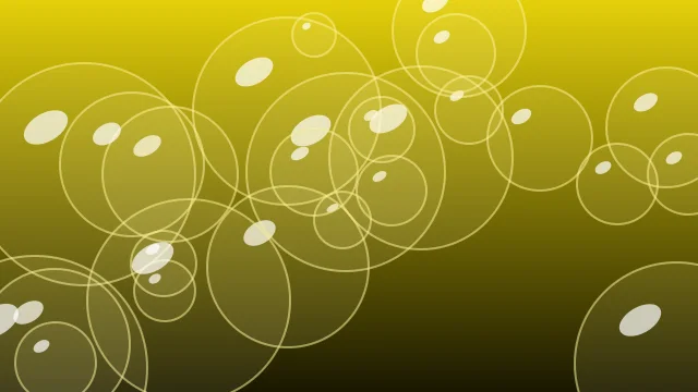 Golden Glow bubbles desktop wallpaper — free 4K golden glow wallpaper 3840x2160