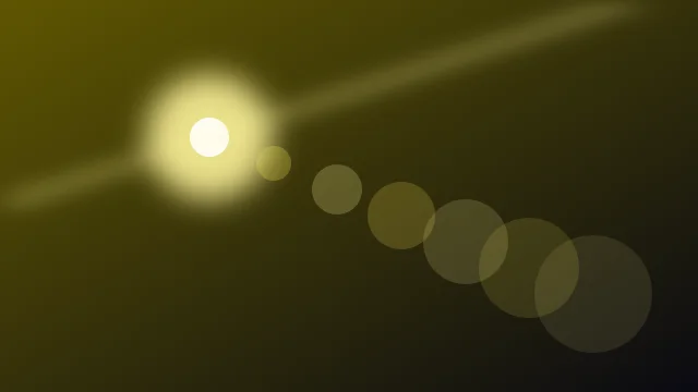 Golden Glow flare desktop wallpaper — free 4K golden glow wallpaper 3840x2160