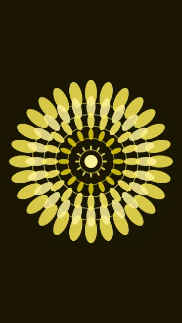 Golden Glow mandala phone wallpaper — free HD golden glow mobile wallpaper 1080x1920