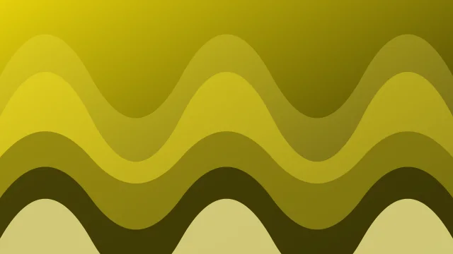 Golden Glow waves desktop wallpaper — free 4K golden glow wallpaper 3840x2160