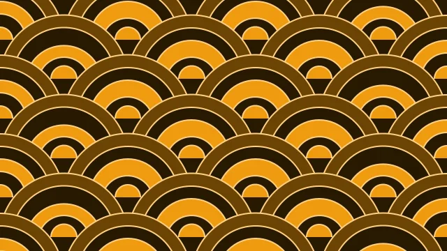 Golden Orange artdeco desktop wallpaper — free 4K golden orange wallpaper 3840x2160