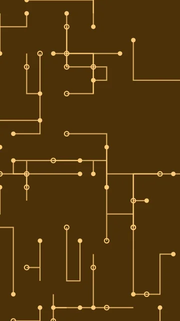 Golden Orange circuit phone wallpaper — free HD golden orange mobile wallpaper 1080x1920