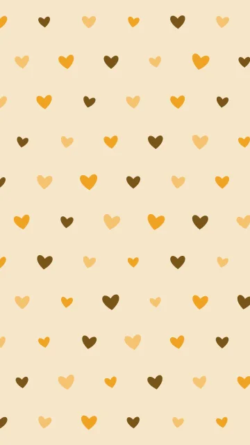 Golden Orange hearts phone wallpaper — free HD golden orange mobile wallpaper 1080x1920