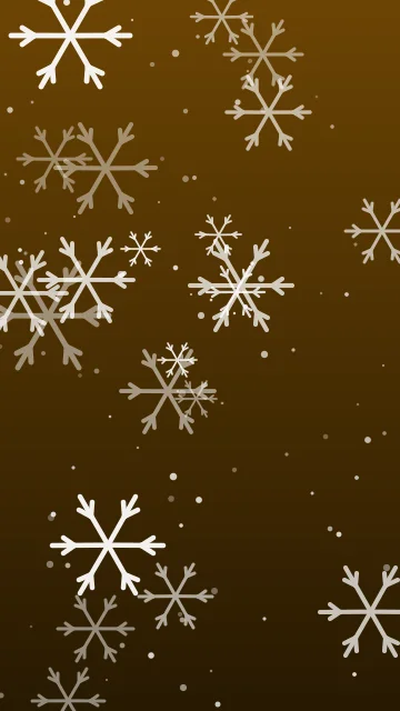 Golden Orange snowflake phone wallpaper — free HD golden orange mobile wallpaper 1080x1920