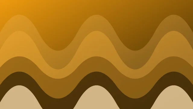 Golden Orange waves desktop wallpaper — free 4K golden orange wallpaper 3840x2160