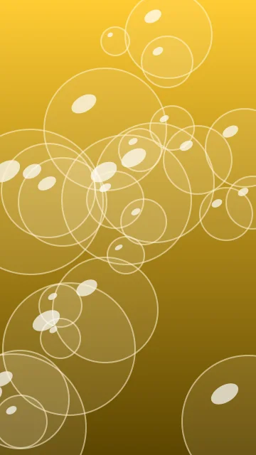 Golden Pollen bubbles phone wallpaper — free HD golden pollen mobile wallpaper 1080x1920