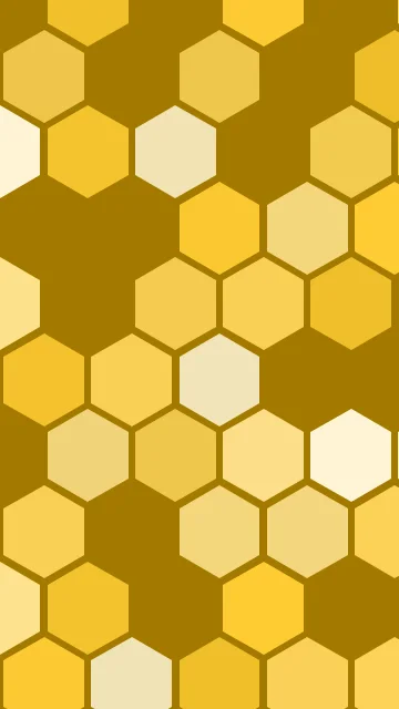 Golden Pollen hexagon phone wallpaper — free HD golden pollen mobile wallpaper 1080x1920