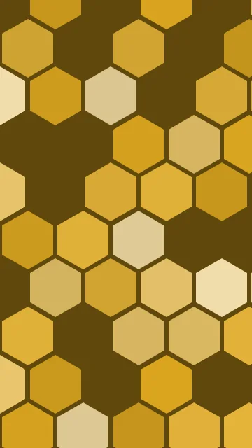 Golden Rod hexagon phone wallpaper — free HD golden rod mobile wallpaper 1080x1920