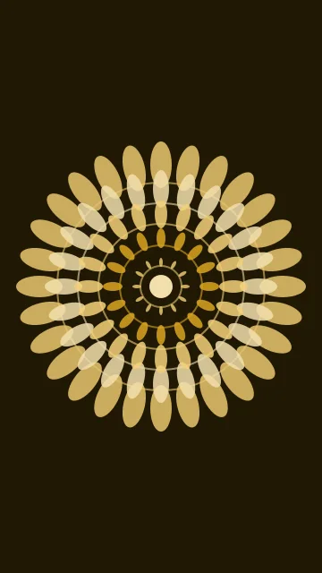 Golden Rod mandala phone wallpaper — free HD golden rod mobile wallpaper 1080x1920