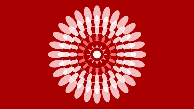 Grapefruit Pink mandala background — free HD grapefruit pink color wallpaper 1920x1080