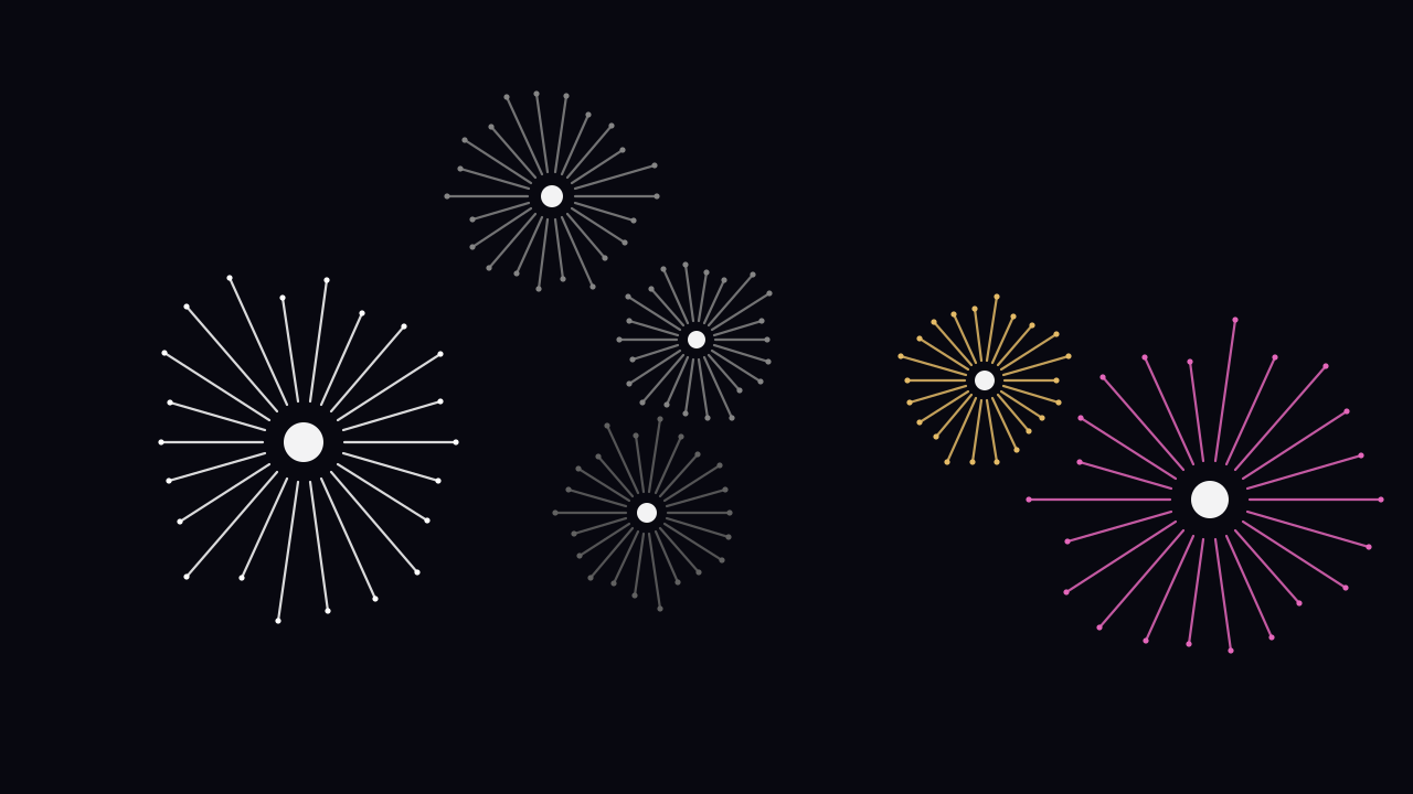 Graphite fireworks background — free HD graphite color wallpaper 1920x1080