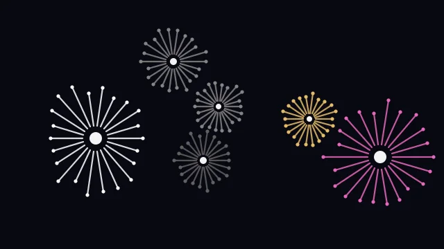 Graphite fireworks background — free HD graphite color wallpaper 1920x1080