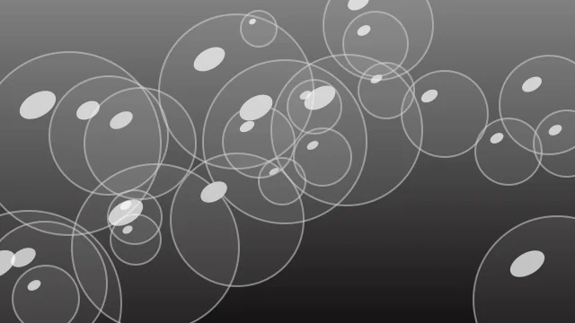 Gray bubbles background — free HD gray color wallpaper 1920x1080