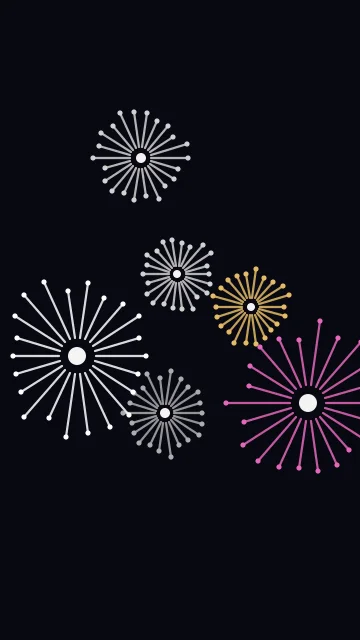 Gray fireworks phone wallpaper — free HD gray mobile wallpaper 1080x1920