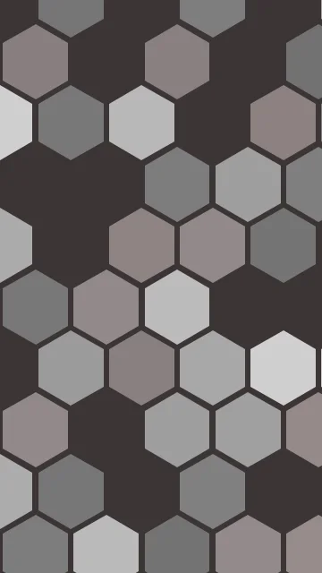 Gray hexagon phone wallpaper — free HD gray mobile wallpaper 1080x1920