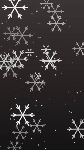 Gray snowflake phone wallpaper — free HD gray mobile wallpaper 1080x1920