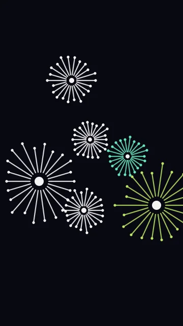 Green 100 fireworks phone wallpaper — free HD green 100 mobile wallpaper 1080x1920