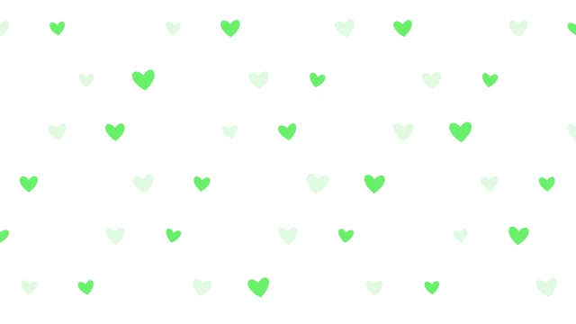 Green 100 hearts desktop wallpaper — free 4K green 100 wallpaper 3840x2160