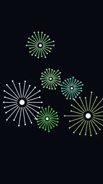 Green 500 fireworks phone wallpaper — free HD green 500 mobile wallpaper 1080x1920