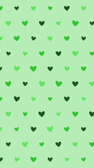 Green 500 hearts phone wallpaper — free HD green 500 mobile wallpaper 1080x1920