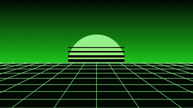 Green 500 vaporwave desktop wallpaper — free 4K green 500 wallpaper 3840x2160