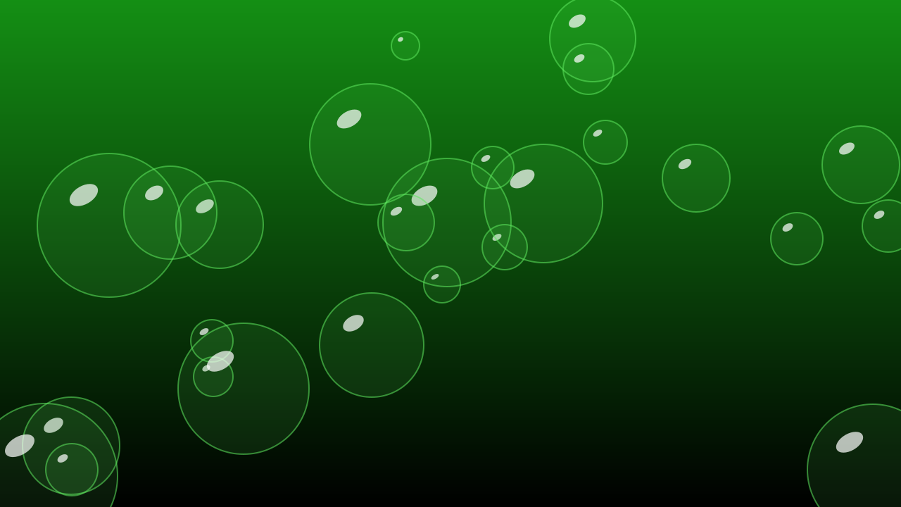 Green 600 bubbles background — free HD green 600 color wallpaper 1920x1080