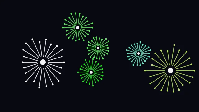 Green 600 fireworks desktop wallpaper — free 4K green 600 wallpaper 3840x2160