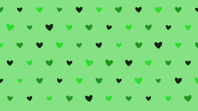 Green 600 hearts desktop wallpaper — free 4K green 600 wallpaper 3840x2160