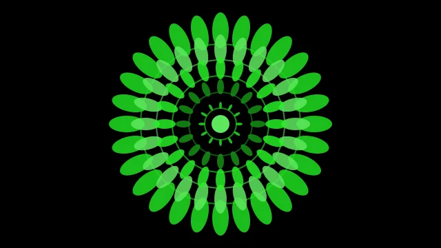 Green 600 mandala desktop wallpaper — free 4K green 600 wallpaper 3840x2160