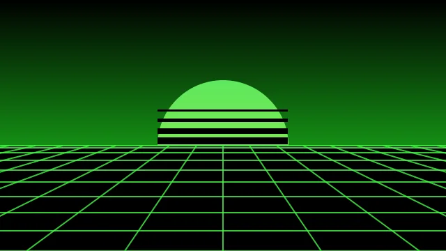 Green 600 vaporwave desktop wallpaper — free 4K green 600 wallpaper 3840x2160