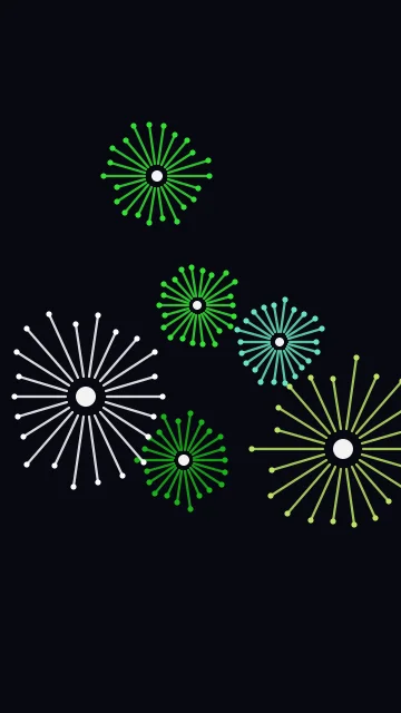 Green 700 fireworks phone wallpaper — free HD green 700 mobile wallpaper 1080x1920