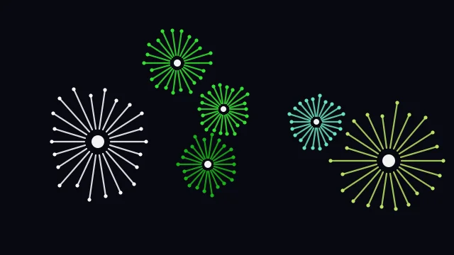 Green 700 fireworks desktop wallpaper — free 4K green 700 wallpaper 3840x2160