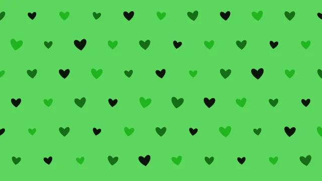 Green 700 hearts desktop wallpaper — free 4K green 700 wallpaper 3840x2160