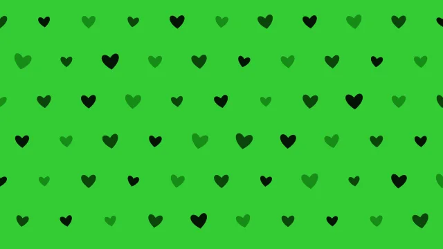 Green 800 hearts desktop wallpaper — free 4K green 800 wallpaper 3840x2160