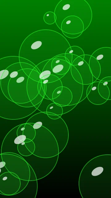 Green bubbles phone wallpaper — free HD green mobile wallpaper 1080x1920