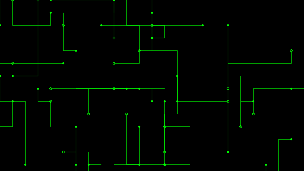 Green circuit board background — free HD green color wallpaper 1920x1080