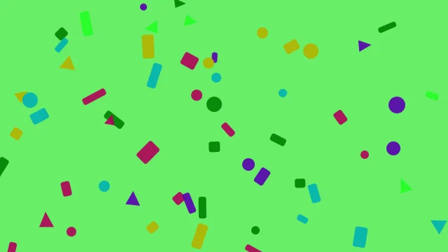 Green confetti desktop wallpaper — free 4K green wallpaper 3840x2160