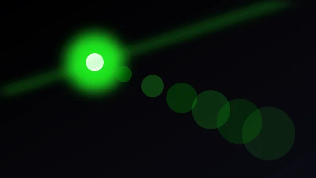 Green flare desktop wallpaper — free 4K green wallpaper 3840x2160