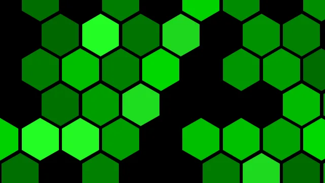 Green hexagon desktop wallpaper — free 4K green wallpaper 3840x2160