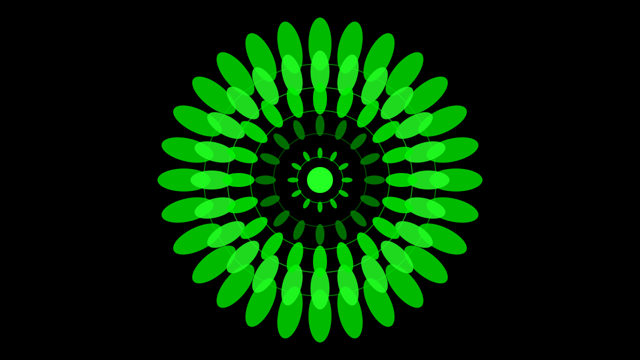 Green mandala background — free HD green color wallpaper 1920x1080