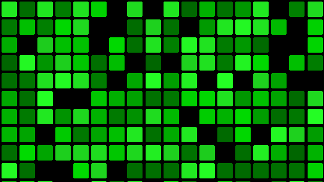 Green mosaic background — free HD green color wallpaper 1920x1080