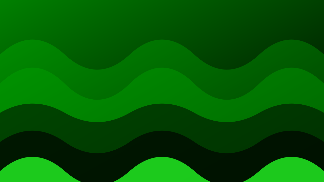 Green waves background — free HD green color wallpaper 1920x1080