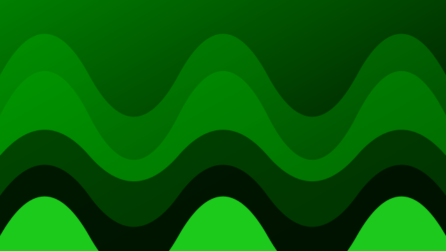 Green waves background — free HD green color wallpaper 1920x1080